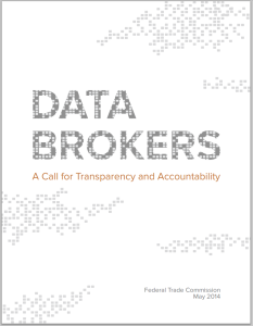 data broker ftc report cover